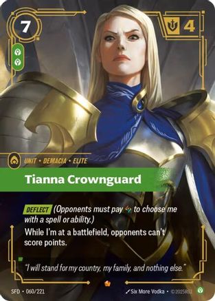Tianna Crownguard (060/221) CN - Spiritforged Foil