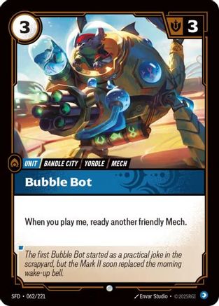 Bubble Bot (062/221)  CN - Spiritforged Foil