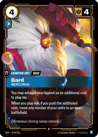 Bard - Mercurial (079/221) CN - Spiritforged Foil