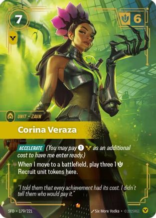 Corina Veraza (179/221) CN - Spiritforged Foil
