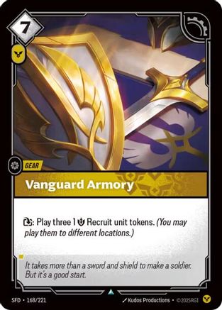 Vanguard Armory (168/221) CN - Spiritforged Foil
