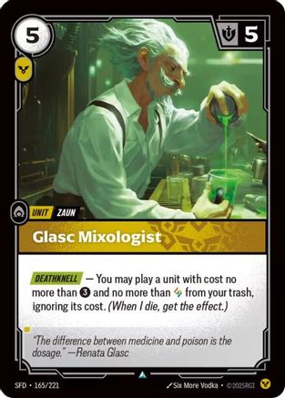 Glasc Mixologist (165/221) CN - Spiritforged