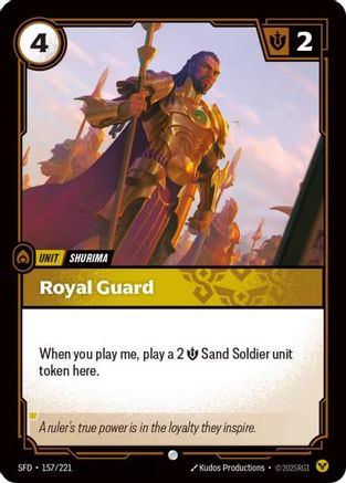 Royal Guard (157/221) CN - Spiritforged