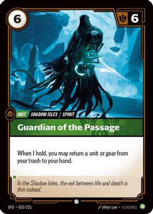 Guardian of the Passage (035/221) CN - Spiritforged Foil
