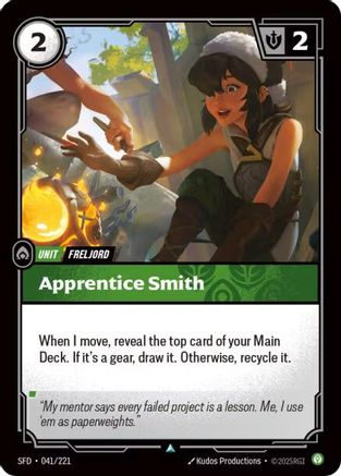 Apprentice Smith (041/221) CN - Spiritforged
