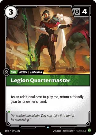 Legion Quartermaster (044/221) CN - Spiritforged