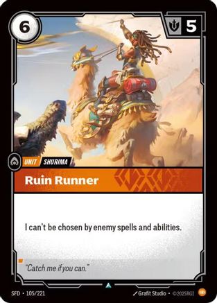 Ruin Runner (105/221) CN - Spiritforged Foil