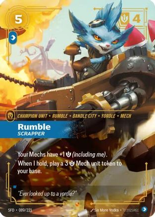 Rumble - Scrapper (089/221) CN - Spiritforged Foil