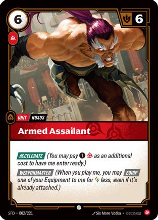 Armed Assailant (002/221) CN - Spiritforged