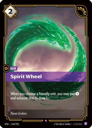 Spirit Wheel (144/221) CN - Spiritforged Foil