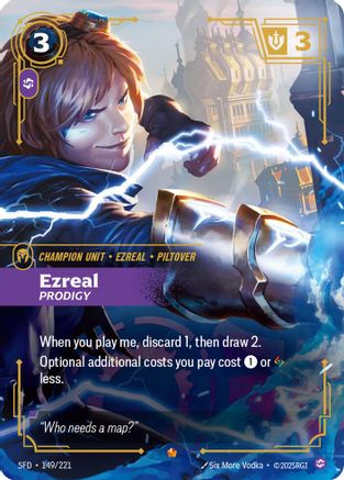 Ezreal - Prodigy (149/221) CN - Spiritforged Foil