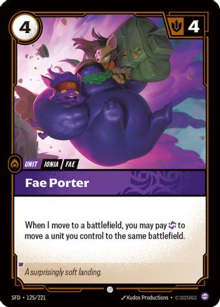 Fae Porter (125/221) CN - Spiritforged Foil