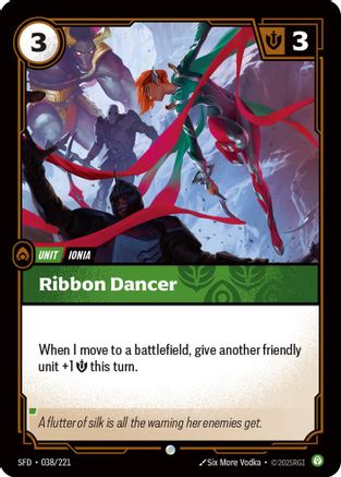Ribbon Dancer (038/221) CN - Spiritforged Foil