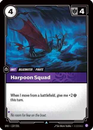 Harpoon Squad (137/221) CN - Spiritforged Foil