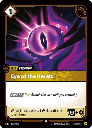 Eye of the Herald (153/221) CN - Spiritforged Foil