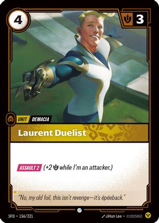 Laurent Duelist (156/221) CN - Spiritforged Foil