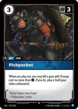 Pickpocket (074/221) CN - Spiritforged