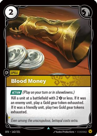 Blood Money (162/221) CN - Spiritforged Foil