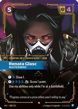 Renata Glasc - Mastermind (088/221) CN - Spiritforged Foil
