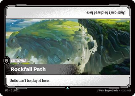 Rockfall Path (216/221) CN - Spiritforged Foil
