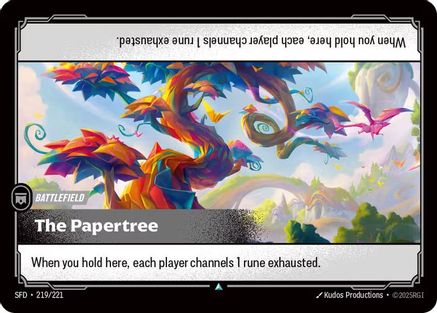 The Papertree (219/221) CN - Spiritforged Foil