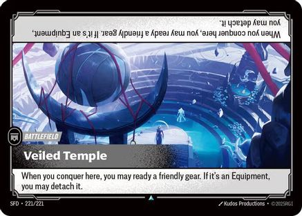 Veiled Temple (221/221) CN - Spiritforged Foil