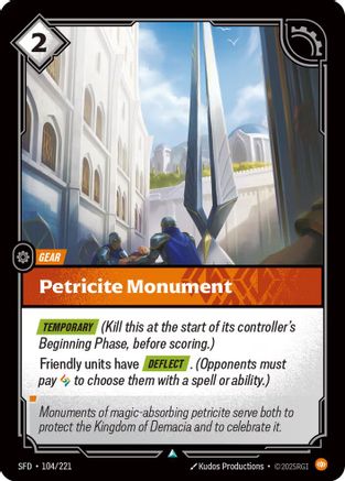 Petricite Monument (104/221) CN - Spiritforged