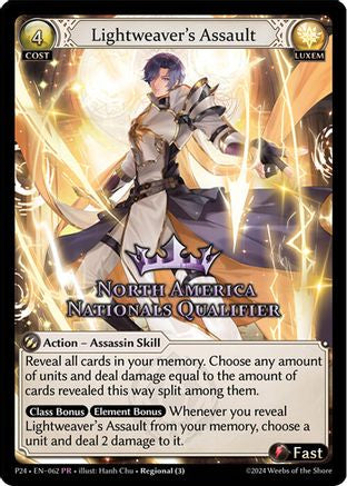 Lightweaver's Assault (North America Nationals Qualifier) (062) - Promotional Cards Foil