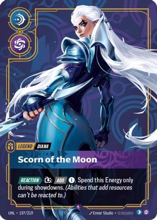 Diana - Scorn of the Moon (197/219) CN - Unleashed Foil