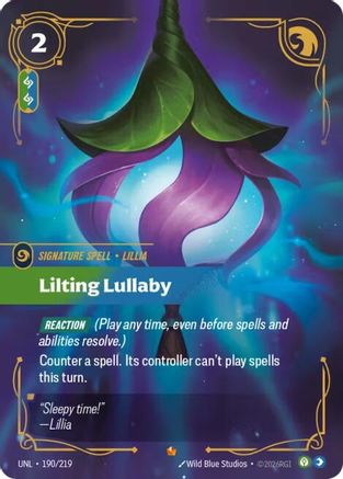 Lilting Lullaby (190/219) CN - Unleashed Foil