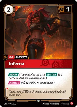 Inferna (002/219) CN - Unleashed Foil