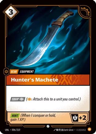 Hunter's Machete (096/219) CN - Unleashed