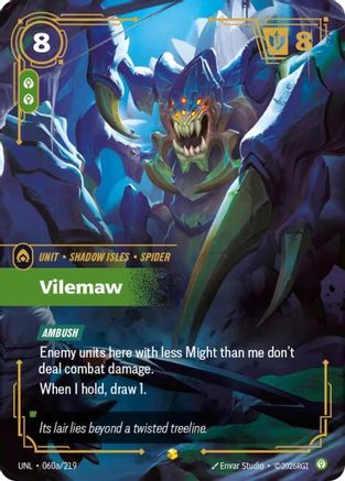 Vilemaw (Alternate Art) (060a/219) CN - Unleashed Foil