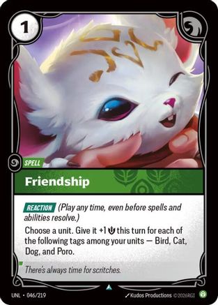 Friendship (046/219) CN - Unleashed