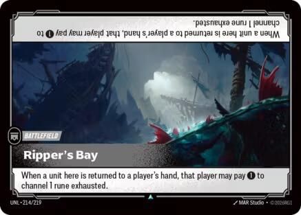 Ripper's Bay (214/219) CN - Unleashed Foil