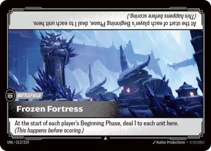 Frozen Fortress (212/219) CN - Unleashed Foil