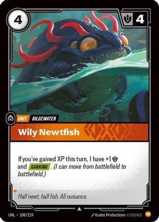 Wily Newtfish (108/219) CN - Unleashed