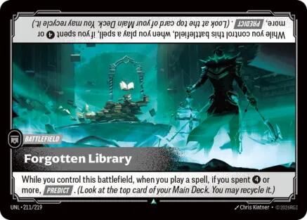 Forgotten Library (211/219) CN - Unleashed