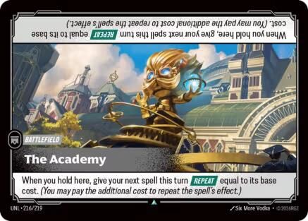 The Academy (216/219) CN - Unleashed