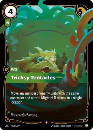 Tricksy Tentacles (054/219) CN - Unleashed Foil