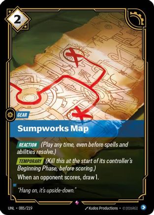 Sumpworks Map (085/219) CN - Unleashed Foil