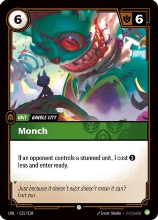 Monch (035/219) CN - Unleashed Foil