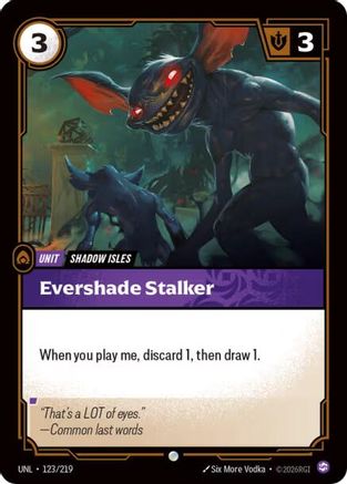 Evershade Stalker (123/219) CN - Unleashed