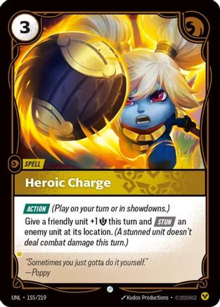 Heroic Charge (155/219) CN - Unleashed