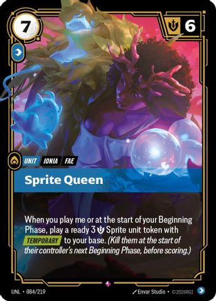 Sprite Queen (084/219) CN - Unleashed Foil