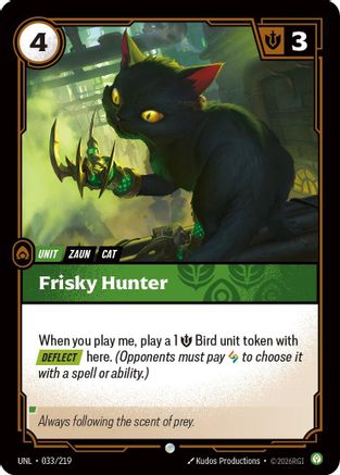 Frisky Hunter (033/219) - Unleashed