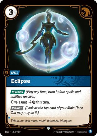 Eclipse (063/219) CN - Unleashed Foil