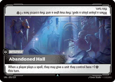 Abandoned Hall (205/219) CN - Unleashed