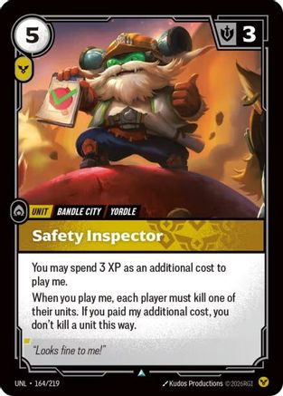 Safety Inspector (164/219) - Unleashed