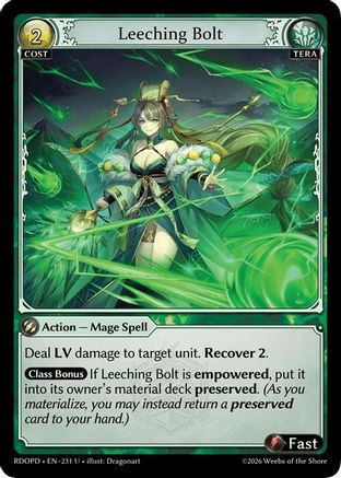 Leeching Bolt (231) - Radiant Origins Pantheon